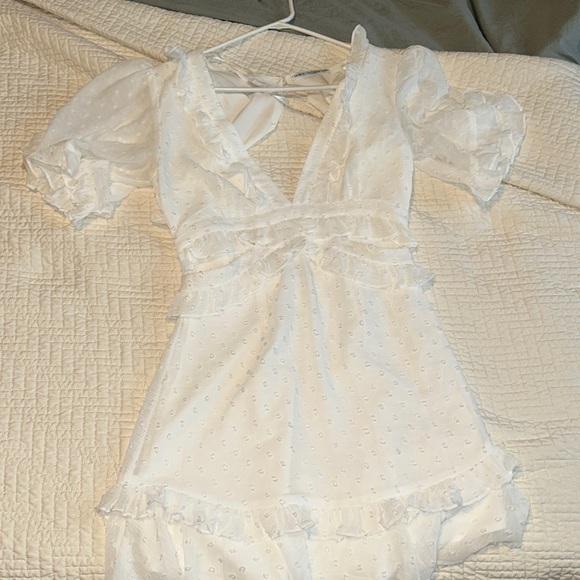 SAINTS + SECRETS Cute summer dress with polka dot detail. - Picture 1 of 2
